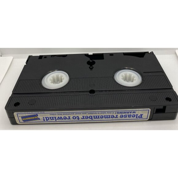 Blockbuster Cape Fear 1991 VHS Video Store Rental Movie Clamshell Case - Picture 12 of 15